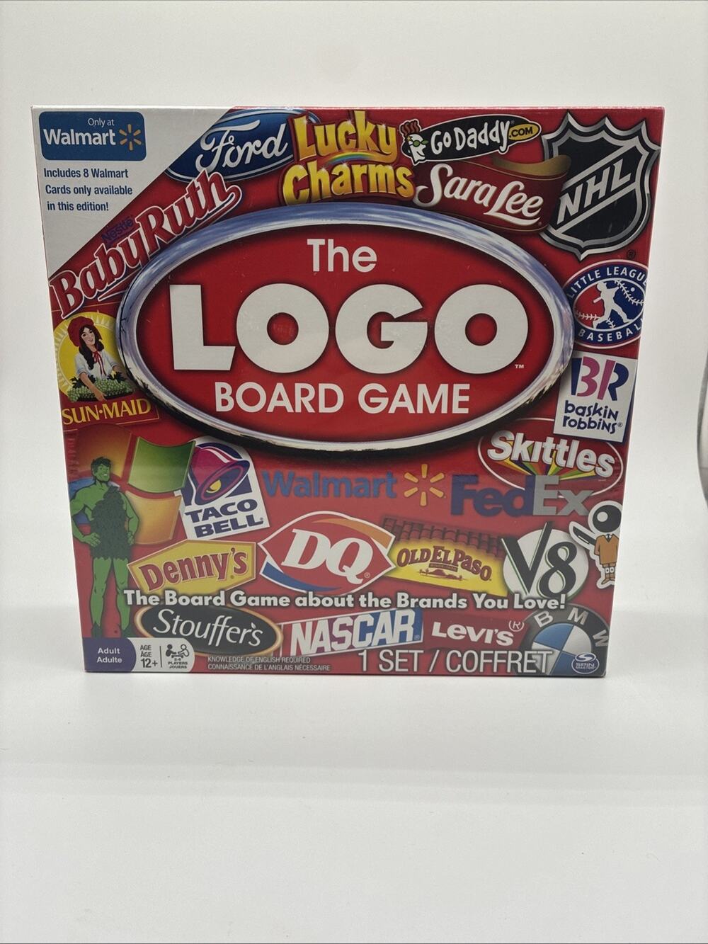 The LOGO Board Game By Spin Master New Sealed